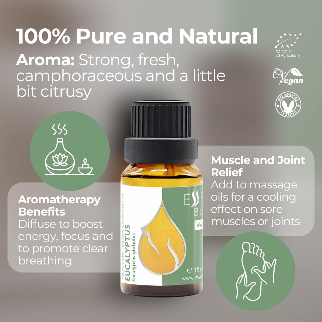 organic-eucalyptus-essential-oil-15ml---100-pure-therapeutic-grade-for-aromatherapy-diffuser-air-purifier-sauna---bulgaria-essences-5