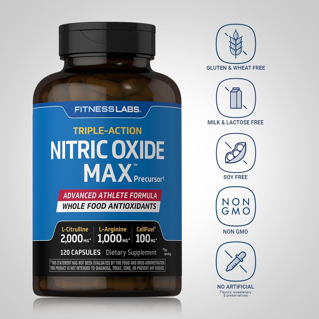 nitric-oxide-pre-workout-supplement-3000mg---120-capsules---athlete-formula-with-l-arginine-l-citrulline---triple-action-non-gmo-formula-by-fitness-labs-3