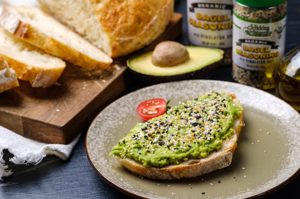 organic-everything-bagel-seasoning-blend-with-himalayan-sea-salt-sesame-poppy-seeds-garlic-onion---kosher-toppings-spices-51oz-4