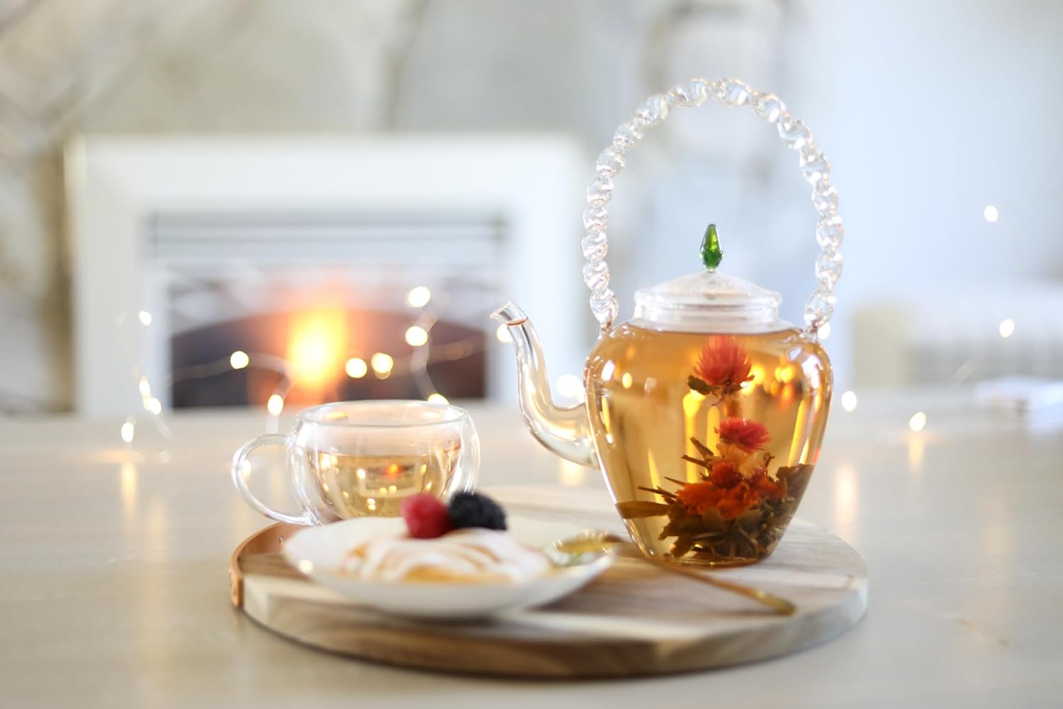 teabloom-flowering-tea-gift-set---12-varieties-of-blooming-tea-flowers-in-a-canister---hand-tied-green-tea-leaves-with-edible-flowers---12-pack-6