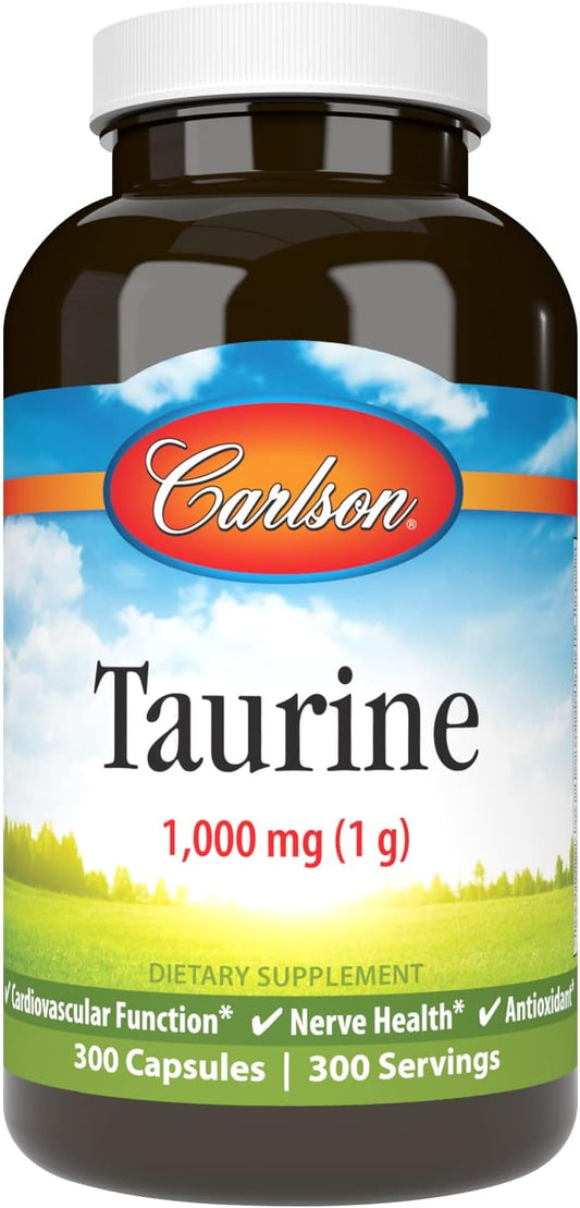 carlson-taurine-free-form-amino-acid-capsules-for-nerve-health-muscle-function---300-count-1