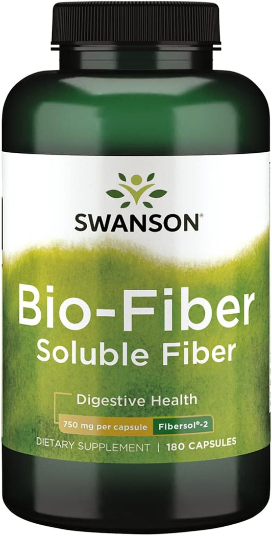 high-quality-swanson-bio-fiber-supplement---750mg-180-capsules-for-digestive-health-and-regularity-1
