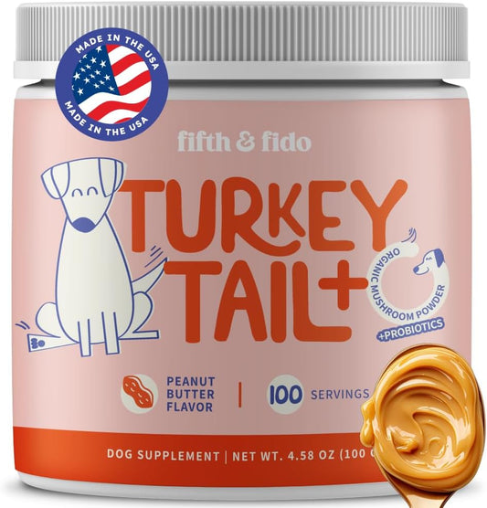 natural-probiotic-supplement-for-dogs---turkey-tail-mushroom-powder-for-dog-digestive-health-immune-support---100-servings-458-oz-1