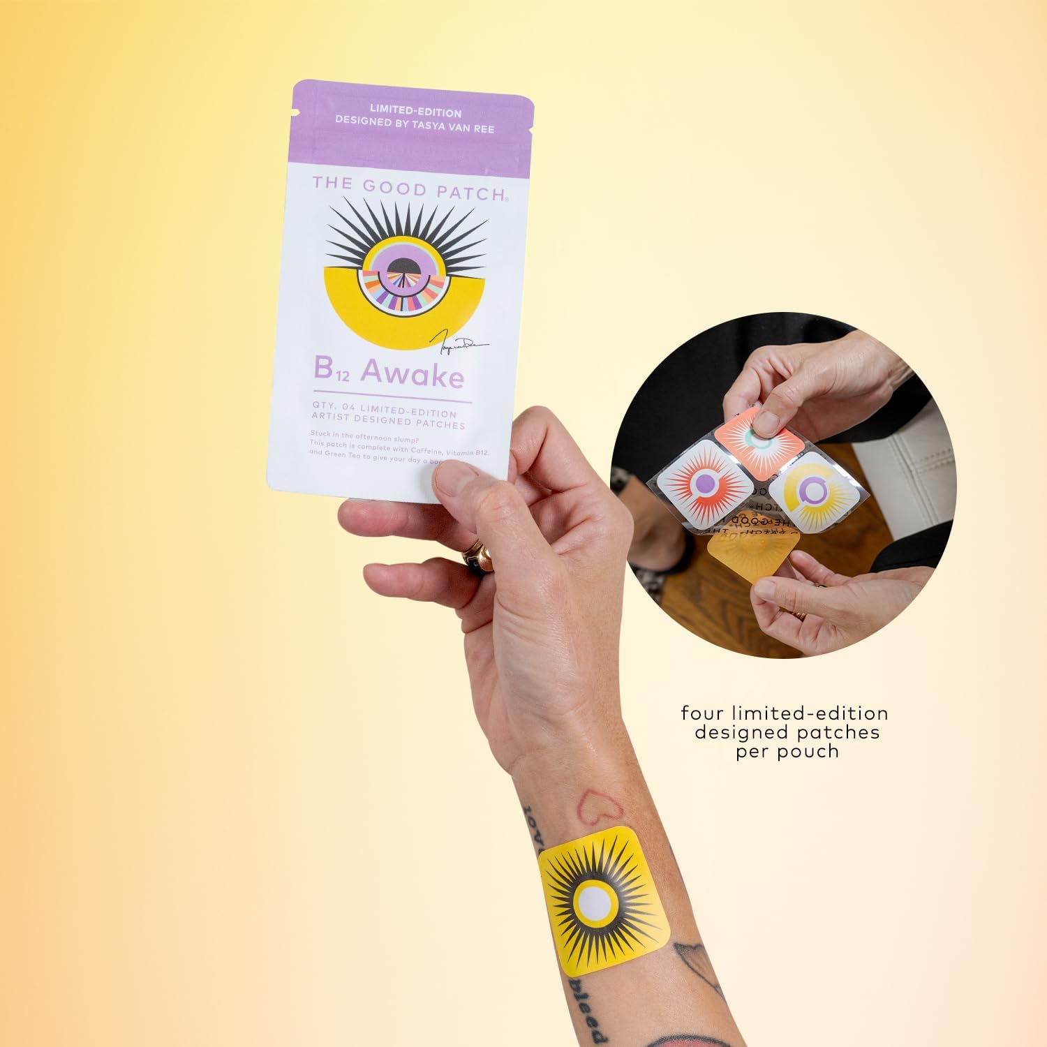 artist-designed-b12-awake-patch-with-caffeine-green-tea-extract---plant-based-energy-boost-8-patches-3