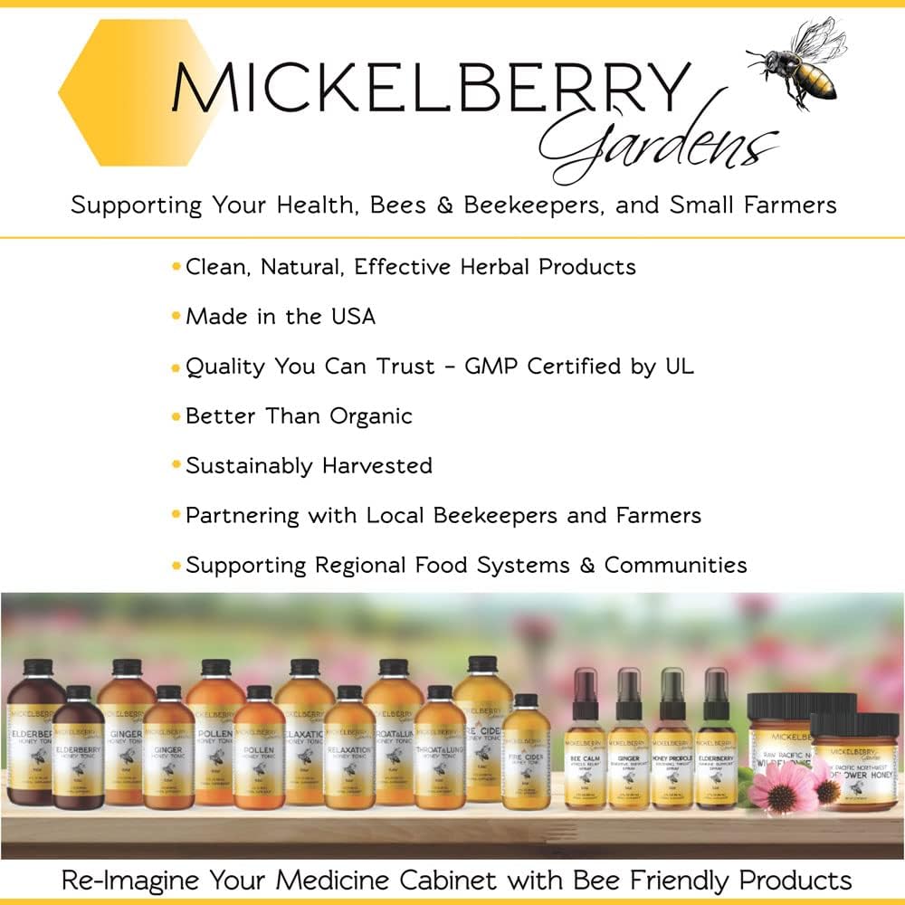raw-bee-pollen-granules---superfood-rich-in-protein-vitamins-minerals-antioxidants---6-oz-jar---mickelberry-gardens-8