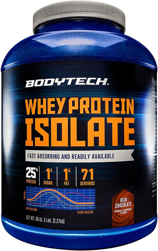 5lb-bodytech-whey-protein-isolate-powder---rich-chocolate-flavor-with-71-servings-for-muscle-recovery-and-growth-1