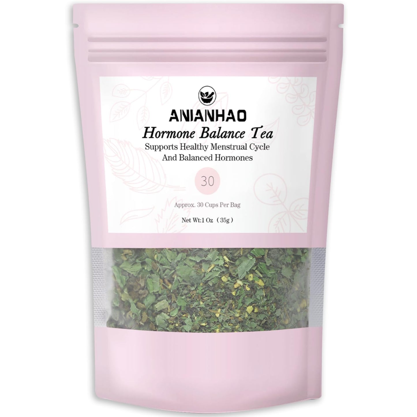 hormone-balance-tea-herbal-blend-for-natural-menstrual-cycle-support---spearmint-flavor-loose-leaves---anianhao-herbal-tea-1