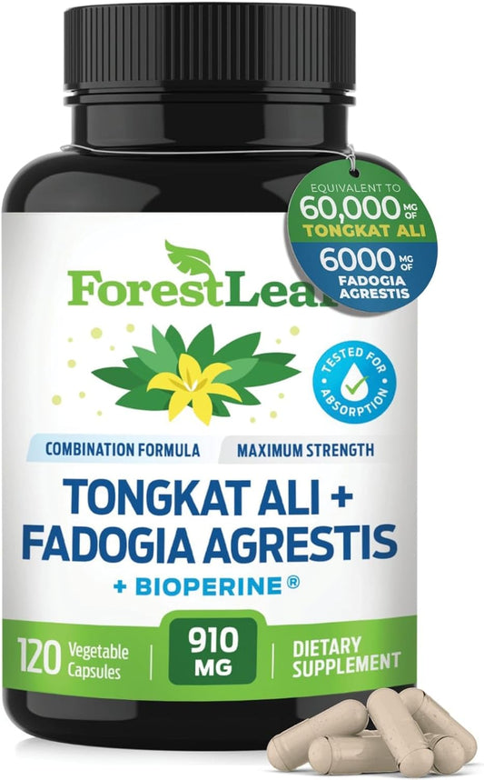 forestleaf-tongkat-ali-and-fadogia-agrestis-supplement---maximum-strength-2001-extract-with-bioperine---300g-longjack-for-men-and-women---test-muscle-and-strength-support---120-capsules-1