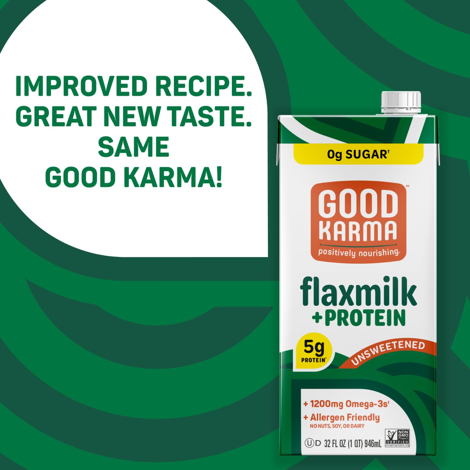 pack-of-6-good-karma-unsweetened-flaxmilk-protein-32oz---plant-based-non-dairy-milk-alternative-with-5g-plant-protein-and-1200mg-omega-3-per-serving---vegan-lactose-free-nut-free-shelf-stable-3