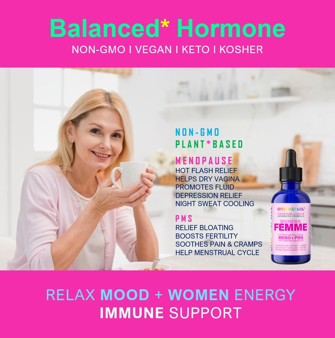 wonder-femme-plant-based-menopause-support-supplement---hormone-balance-hot-flashes-relief-with-17-herbal-ingredients---natural-estrogen-health-tincture-2-oz-3