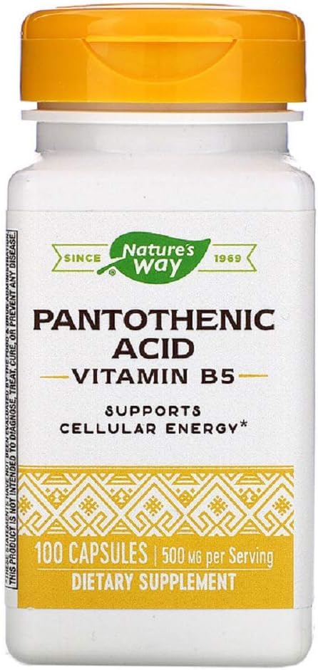 high-potency-pantothenic-acid-supplement---250mg---supports-energy-production-and-healthy-skin---gluten-free-and-non-gmo---100-capsules-1