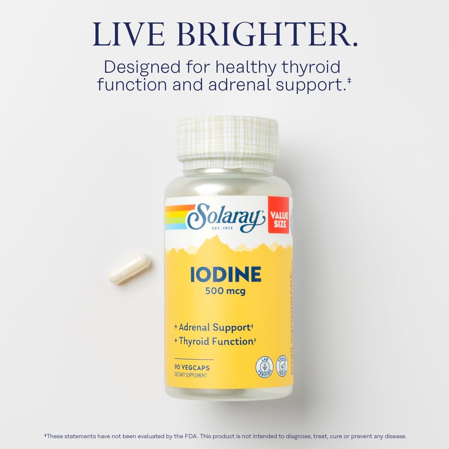 solaray-iodine-500-mcg-supplement-for-adrenal-thyroid-support-energy-metabolism-focus---potassium-iodide-vegan-90-vegcaps---90-servings---60-day-guarantee-3