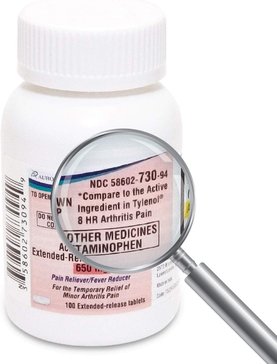 aurohealth-acetaminophen-650mg-extended-release-tablets---8-hour-fever-reducer-pain-medicine-for-body-aches---100-count-2