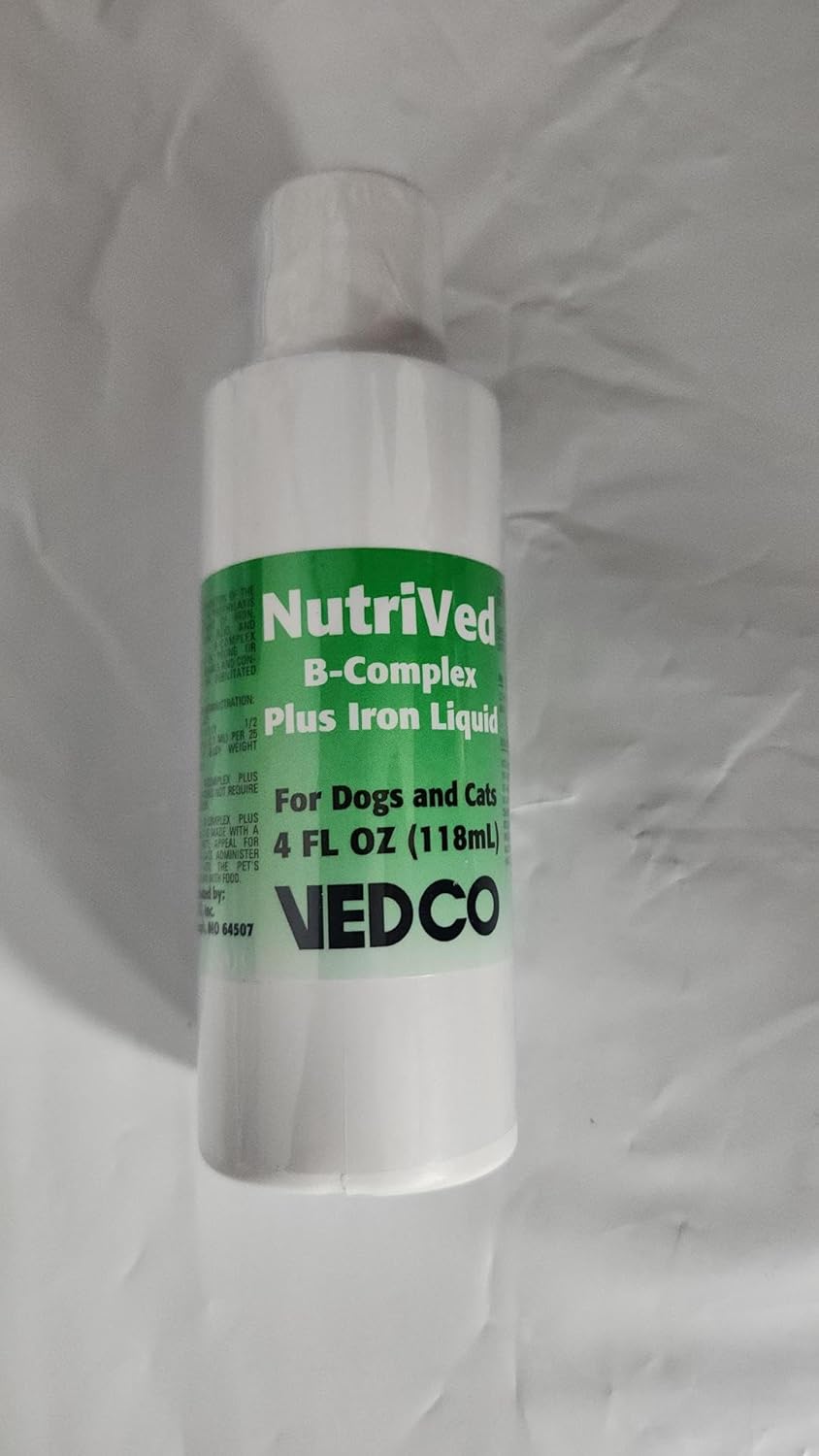 vedco-nutrived-b-complex-with-iron---4-oz-liquid-supplement-for-pets---supports-overall-health-and-vitality-4