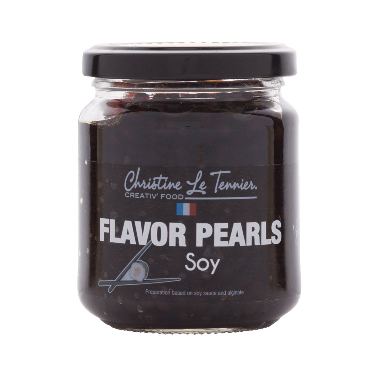 delicious-christine-le-tennier-soy-sauce-flavor-pearls---7oz-jar-for-gourmet-cooking-1