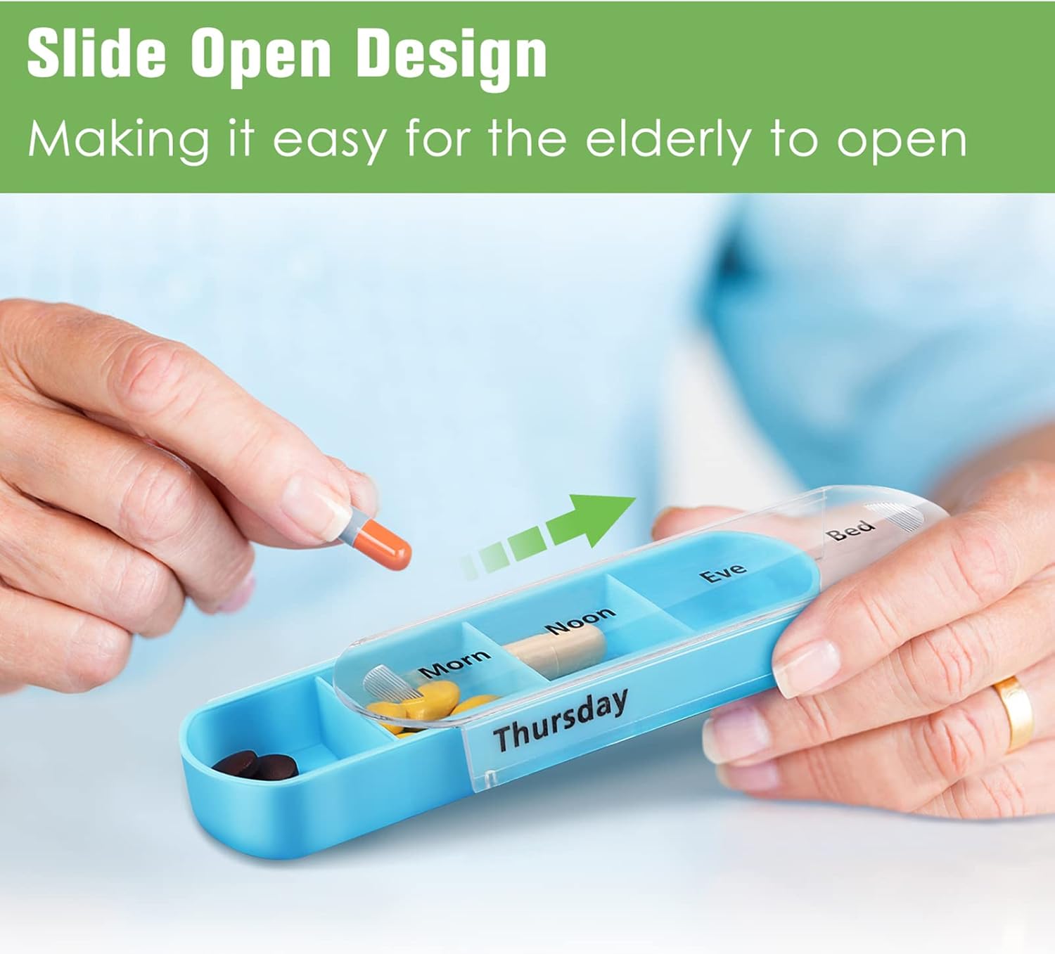 weekly-pill-organizer-with-slide-open-pu-leather-case---4-times-a-day-travel-pill-reminder-planner-for-morning-afternoon-evening-bedtime---includes-name-card-slot---love-tree-design-3