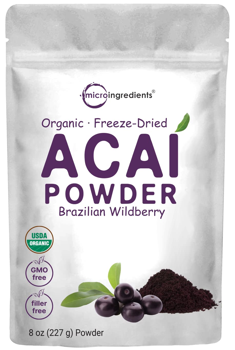 organic-acai-powder-8oz---100-natural-freeze-dried-wildberry-source-for-drinks-smoothies---no-additives-non-gmo-vegan---great-flavor-boost-1