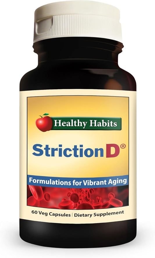 StrictionD: Healthy Habits Supplement with Glucohelp Banaba Extract, Ceylon Cinnamon, and Crominex 3 - Espot.com.au