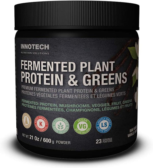 innotech-nutrition-solutions-fermented-plant-protein-greens-vanilla---lightly-sweetened-600g---organic-vegan-protein-powder-1