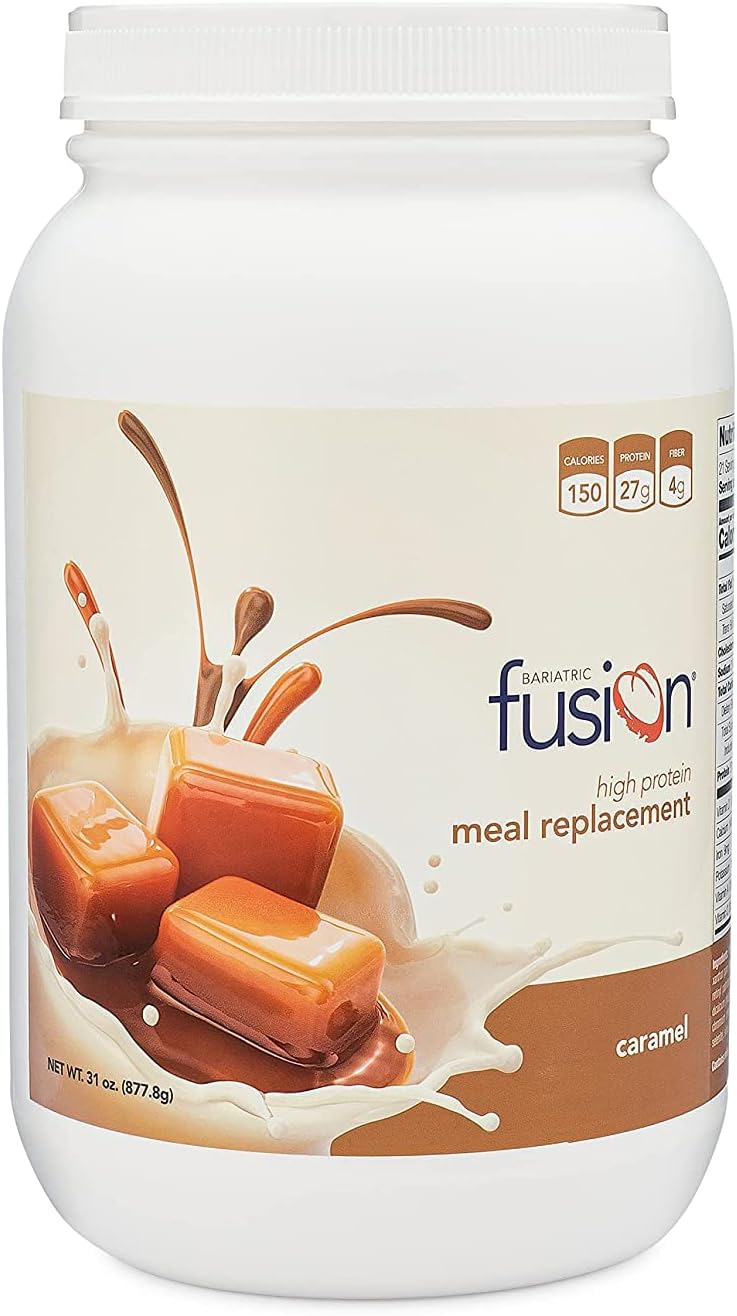 bariatric-fusion-caramel-meal-replacement-protein-powder---27g-protein-21-servings-for-gastric-bypass-sleeve-gastrectomy-patients---gluten-aspartame-sugar-free-1