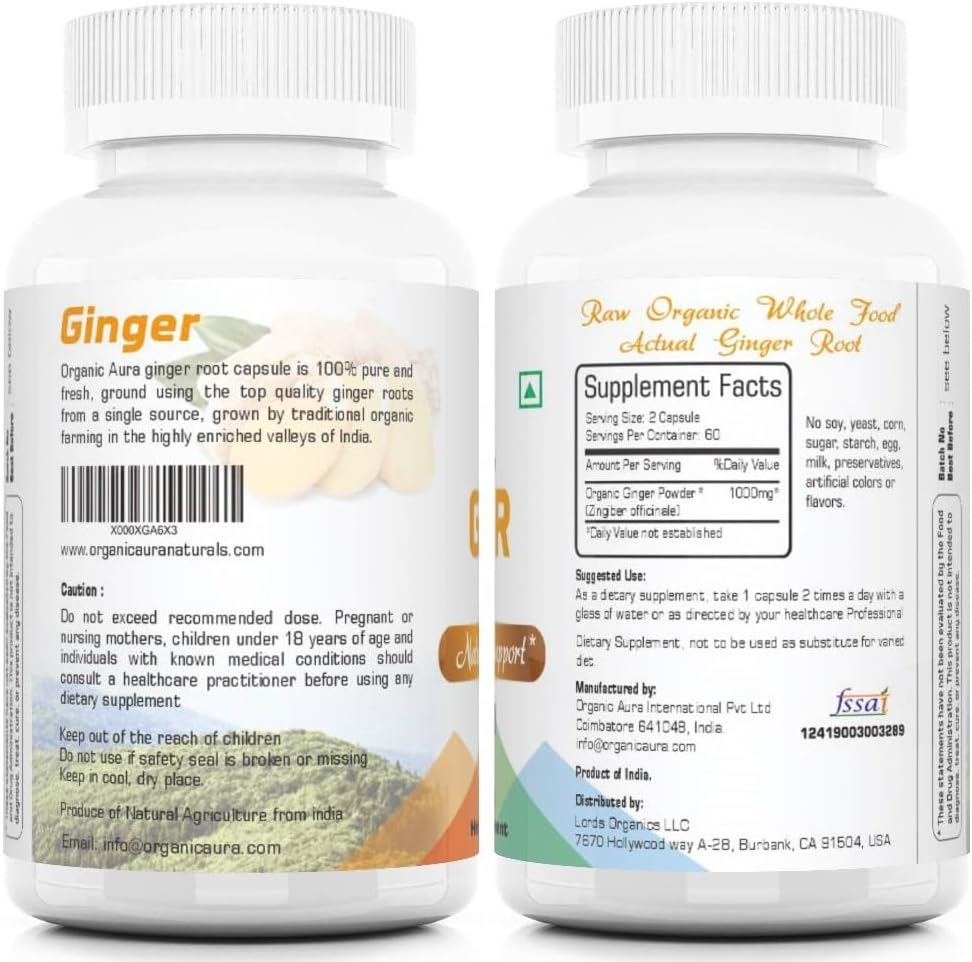 organic-aura-ginger-capsules---120-veg-capsules-boost-digestion-relieve-stomach-upset-improve-immunity-non-gmo-gluten-free-2-month-supply-2