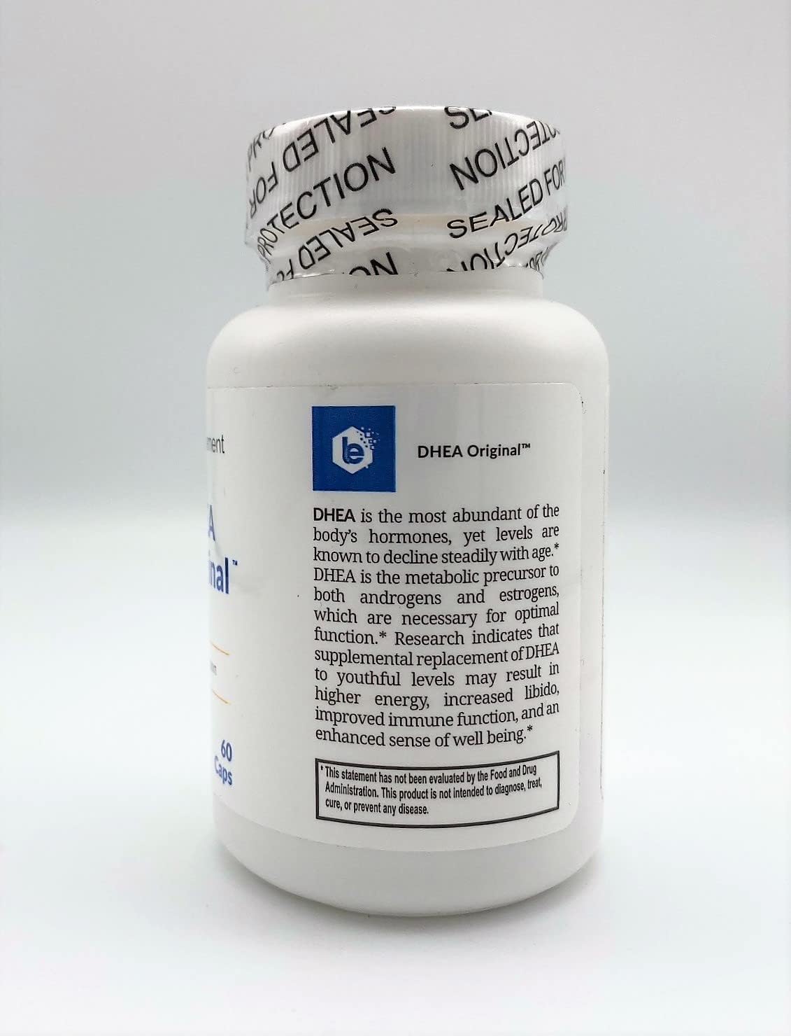 25 mg DHEA Supplement with 4 mg Vitamin C - Life Enhancement Formula with 60 Servings - Espot.com.au