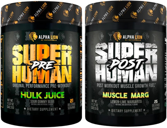 bundle-alpha-lion-superhuman-pre-workout-powder-post-workout-recovery-for-sustained-energy-lean-muscle-growth-strength-volume-1