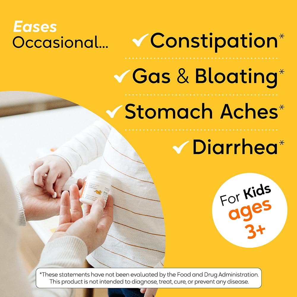 BioGaia Protectis Kids Probiotic - Ages 3+ | Helps Digestive Issues & Regularity | Allergen, Dairy, Soy & Gluten Free | 30 Years of Research | 30 Day Supply - Espot.com.au