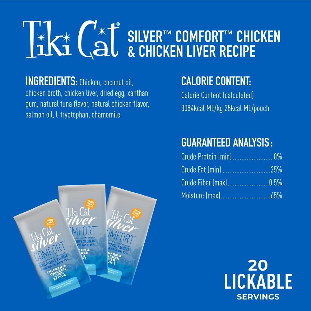 tiki-pets-tiki-cat-silver-comfort-chicken-chicken-liver-recipe-56-oz---20-sachets-of-028-oz-each---wet-cat-food-pack-3