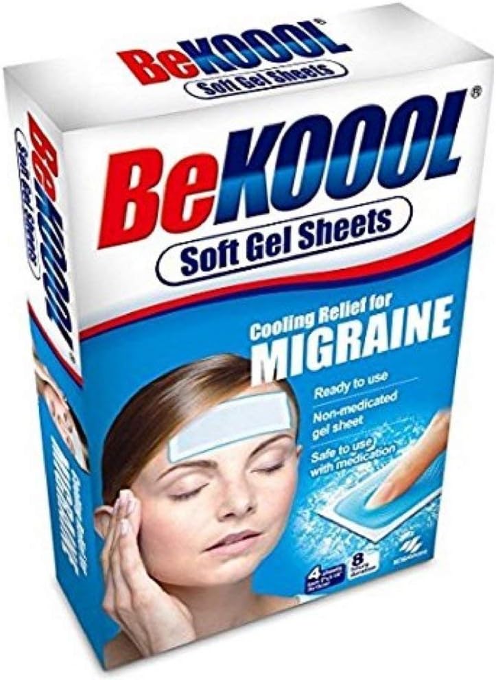 bekoool-cooling-relief-for-migraine-soft-gel-sheets---4-each-pack-of-2---fast-acting-headache-relief-1