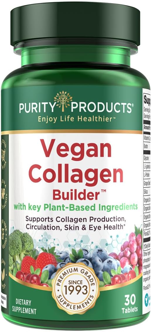 organic-vegan-collagen-builder-with-whole-foods-silica-lutein-vitamin-c-biotin-grape-seed---amino-acids-for-collagen-boost---30-tablets-1