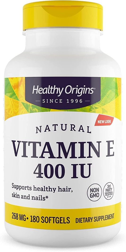 vitamin-e-supplement-with-mixed-tocopherols---400-iu---non-gmo-gluten-free---skin-hair-nails---180-softgels---healthy-origins-1