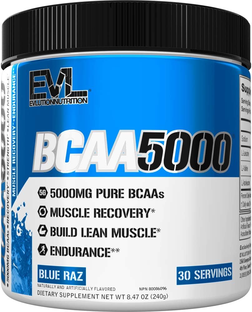 evl-bcaa-amino-acids-powder---post-workout-recovery-drink-pre-workout-energy---5g-bcaas-supplement-for-men---blue-raz-flavor-1