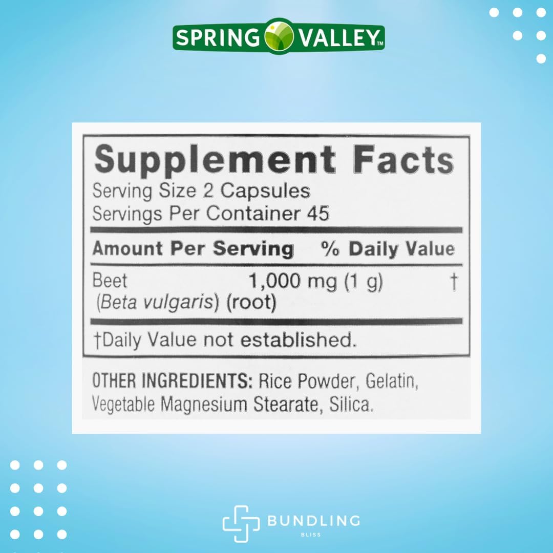 spring-valley-beet-root-1000mg-supplement-with-7-day-pill-organizer---90-count-pack-for-easy-bundling-3