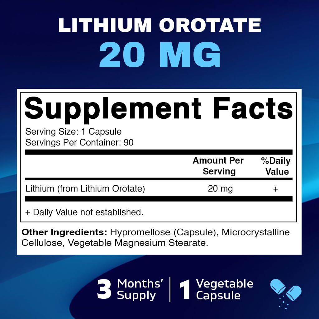 vitamatic-lithium-orotate-capsules---20mg-90-count---non-gmo-gluten-free-veggie-capsules-2