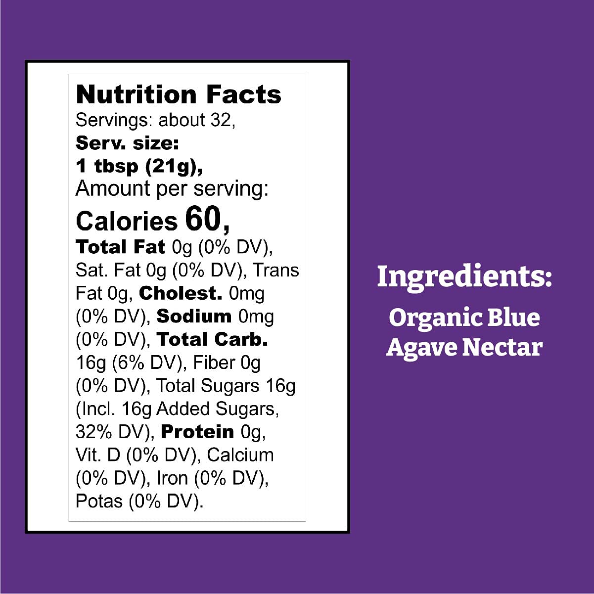 organic-blue-agave-nectar-1175-oz-x-6-pack---natural-low-glycemic-sweetener-non-gmo-fair-trade-gluten-free---wholesome-sweeteners-3