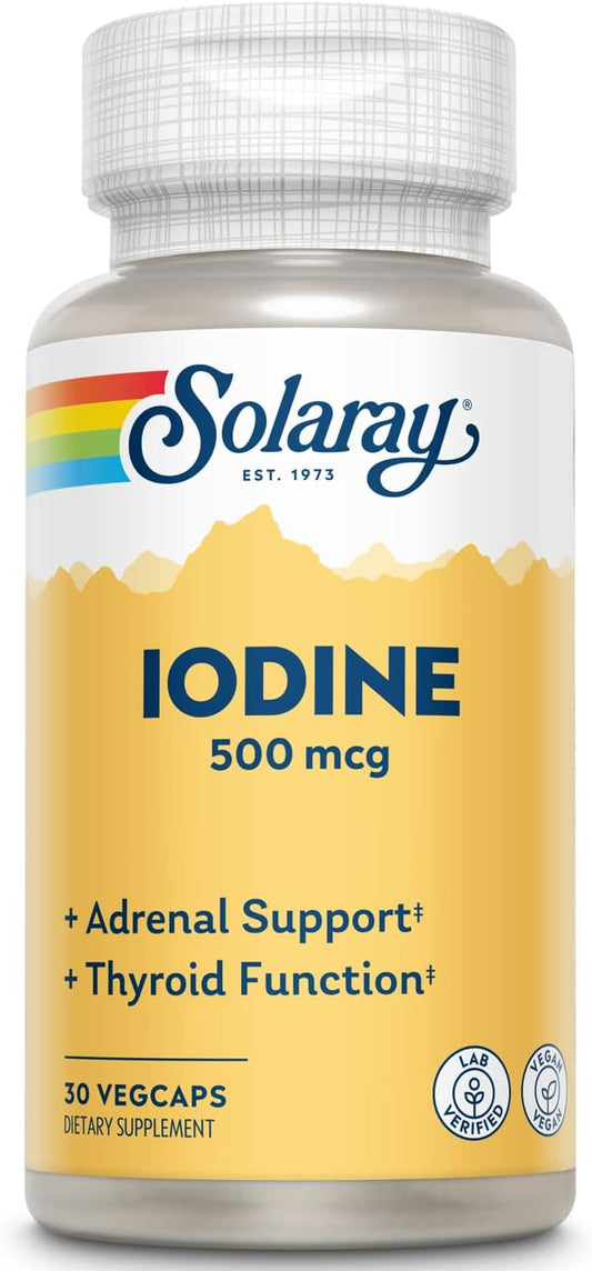 solaray-iodine-500-mcg-supplement-for-adrenal-thyroid-support---vegan-potassium-iodide-30-servings-30-vegcaps---boost-energy-metabolism-with-60-day-money-back-guarantee-1