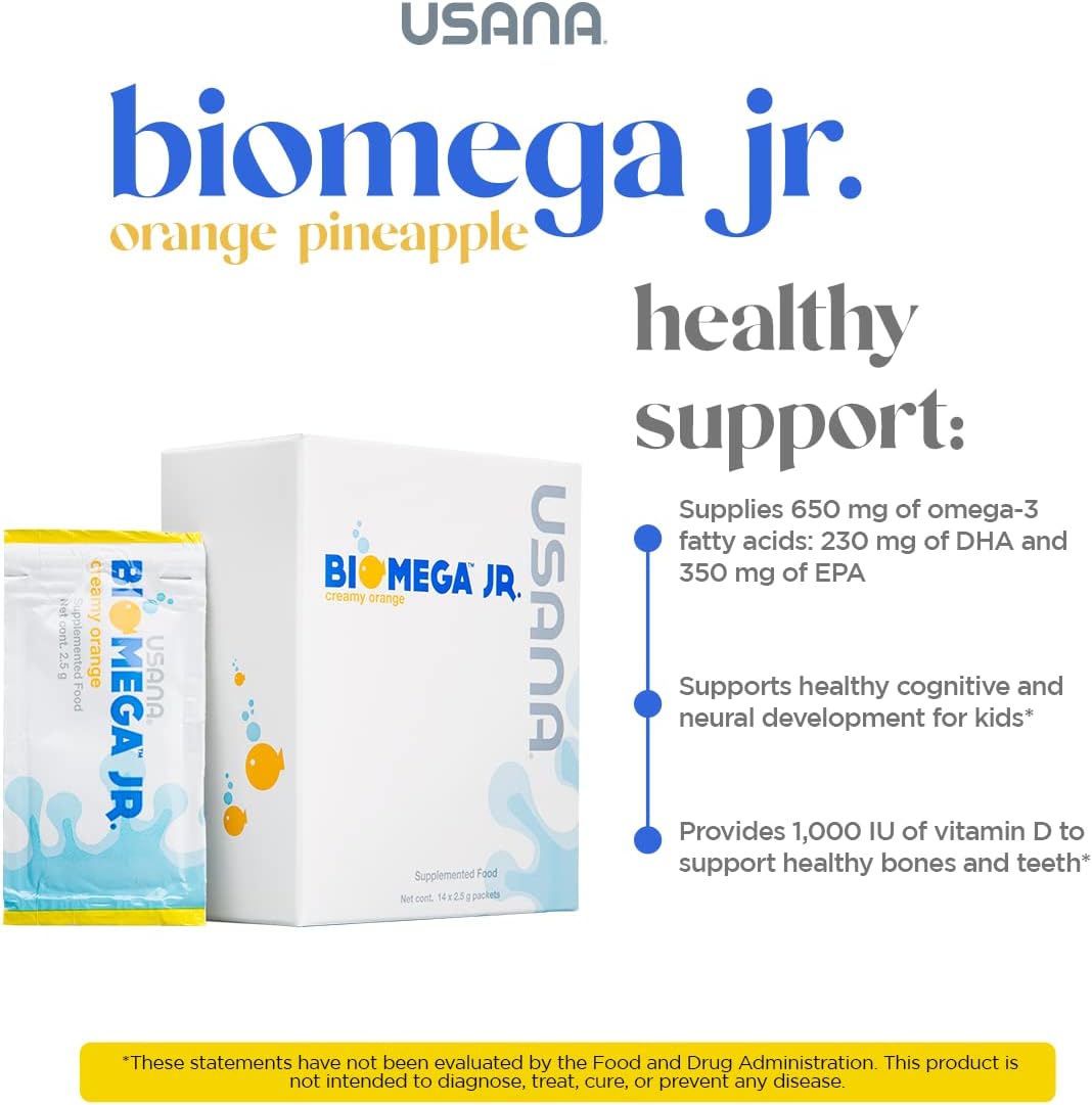 usana-biomega-jr-fish-oil-supplement-for-kids-4-with-omega-3-fatty-acids---14-packets-natural-support-for-child-development-5