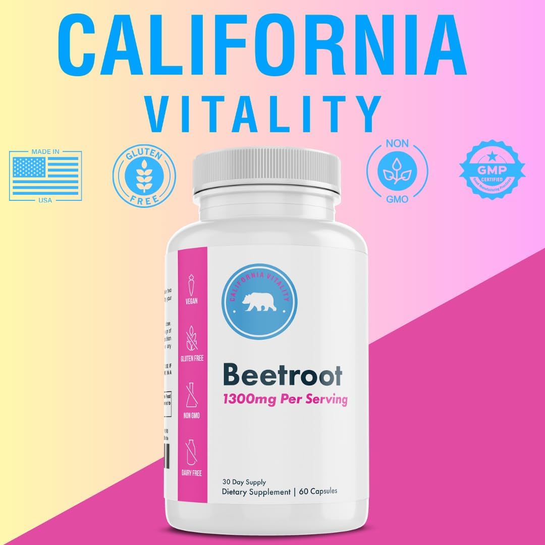 california-vitality-beetroot-capsules---1300mg-per-serving---60-capsules-30-servings---vegan-non-gmo---usa-made---premium-beetroot-supplement-for-adults-4