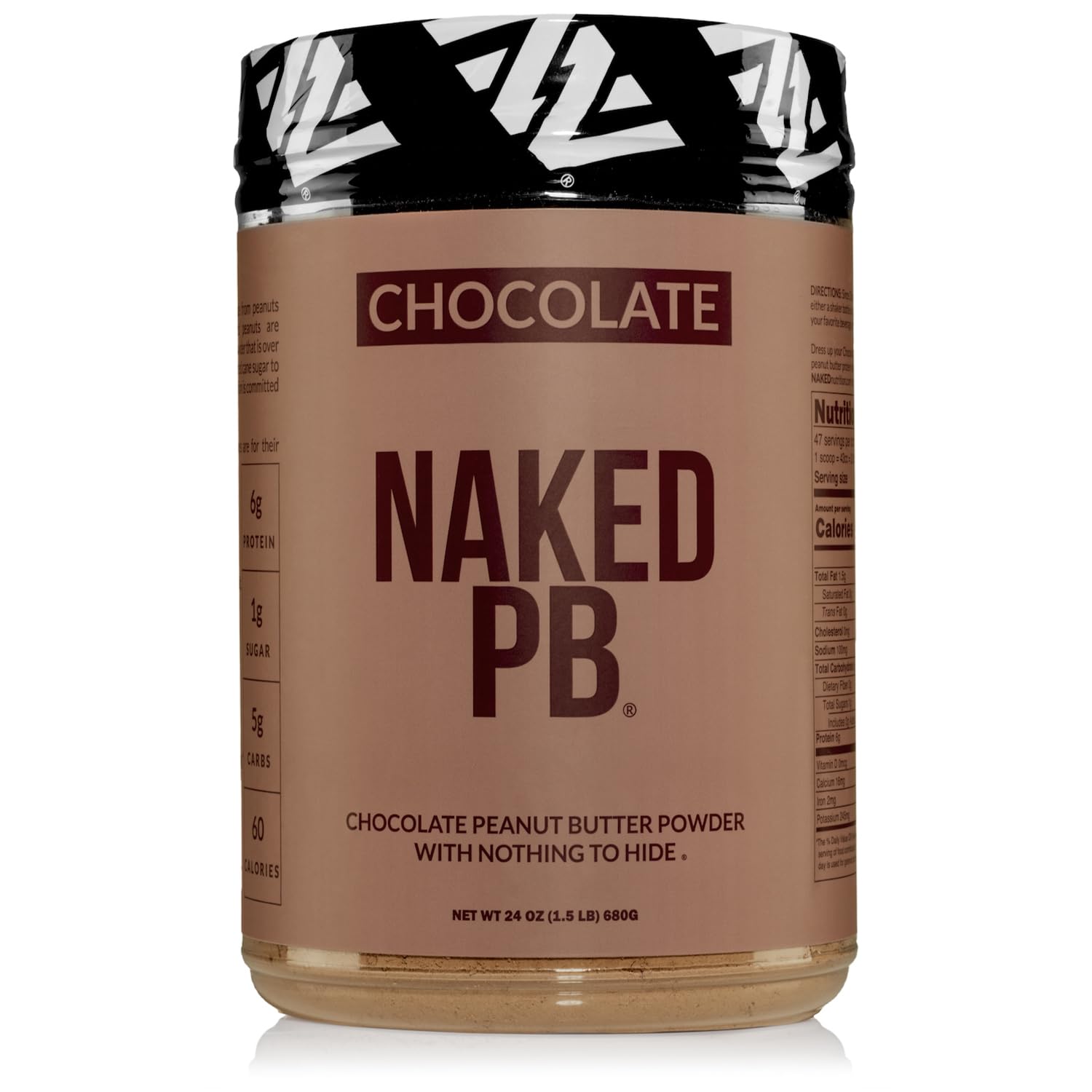 naked-pb-vegan-chocolate-peanut-butter---made-in-us-farms-with-4-simple-ingredients---roasted-peanuts-cocoa-sea-salt-sugar---47-servings-1