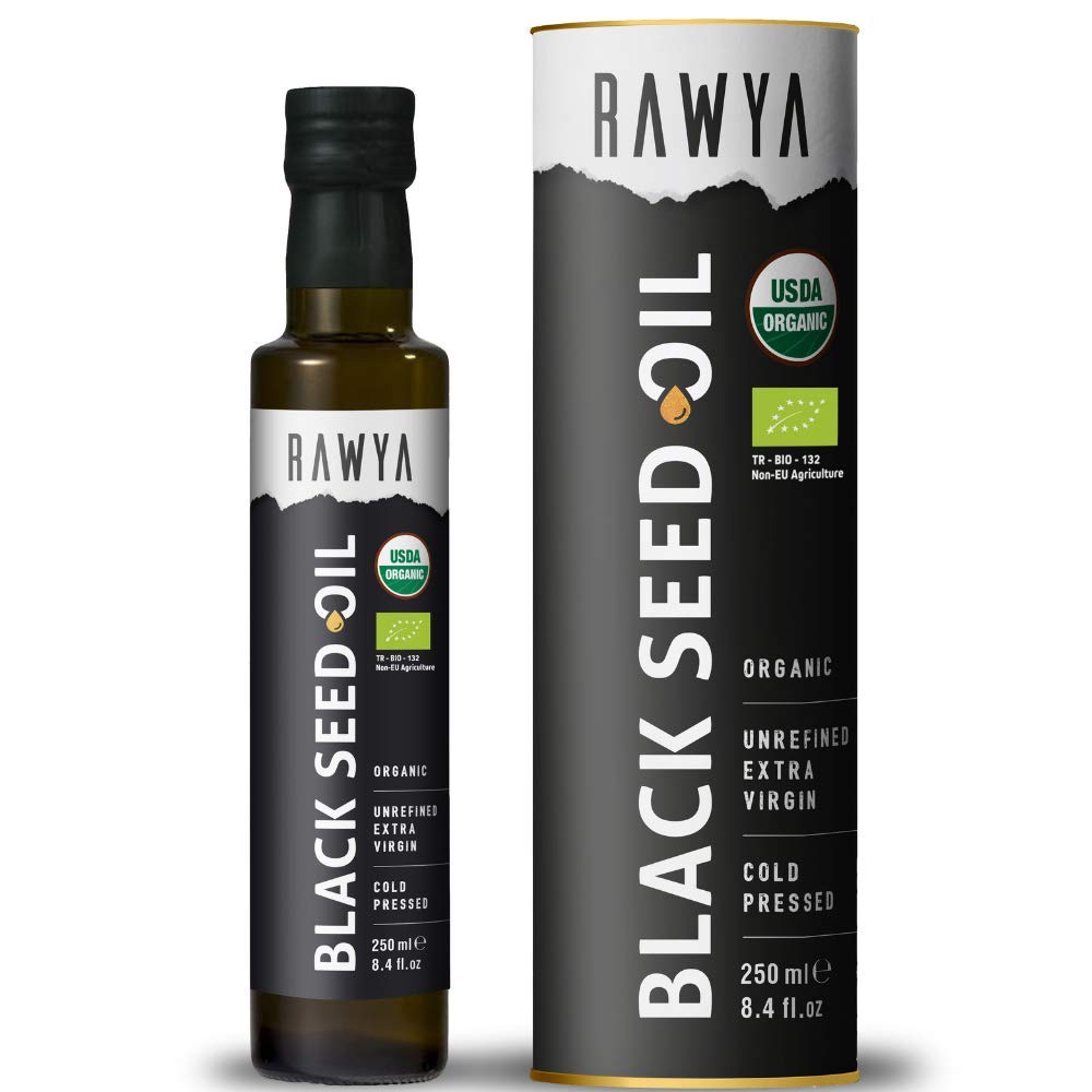 Organic Turkish Black Seed Oil 250ml - Cold Pressed Nigella Sativa Supplement - USDA Certified - Rich Flavor - High Concentration - 2 Pack - Espot.com.au