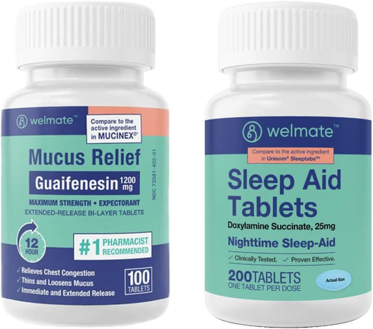 nighttime-wellness-bundle-guaifenesin-1200mg-mucus-relief-doxylamine-succinate-25mg-sleep-aid---100-ct-each-extended-relief-for-restful-sleep-1