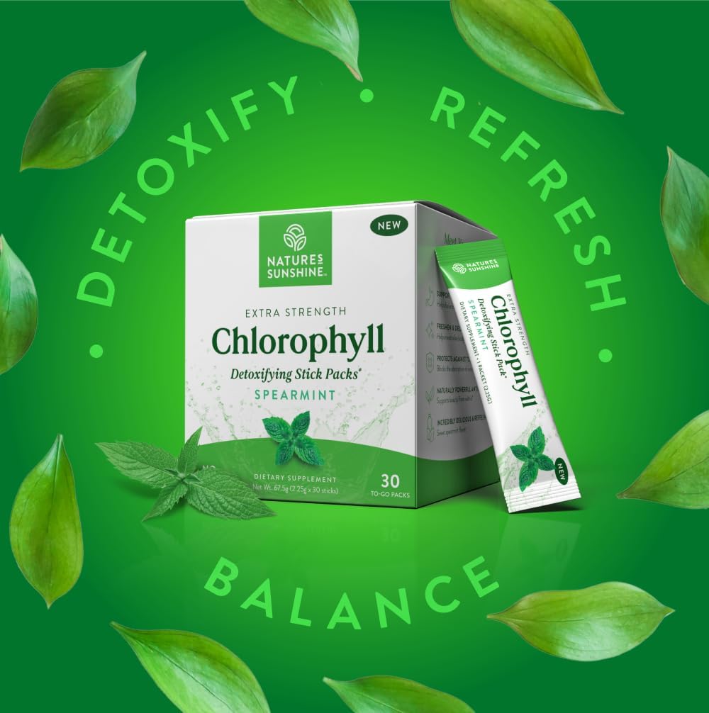 natures-sunshine-chlorophyll-stick-packs---detox-gut-health-boost---spearmint-flavor---convenient-delicious-6