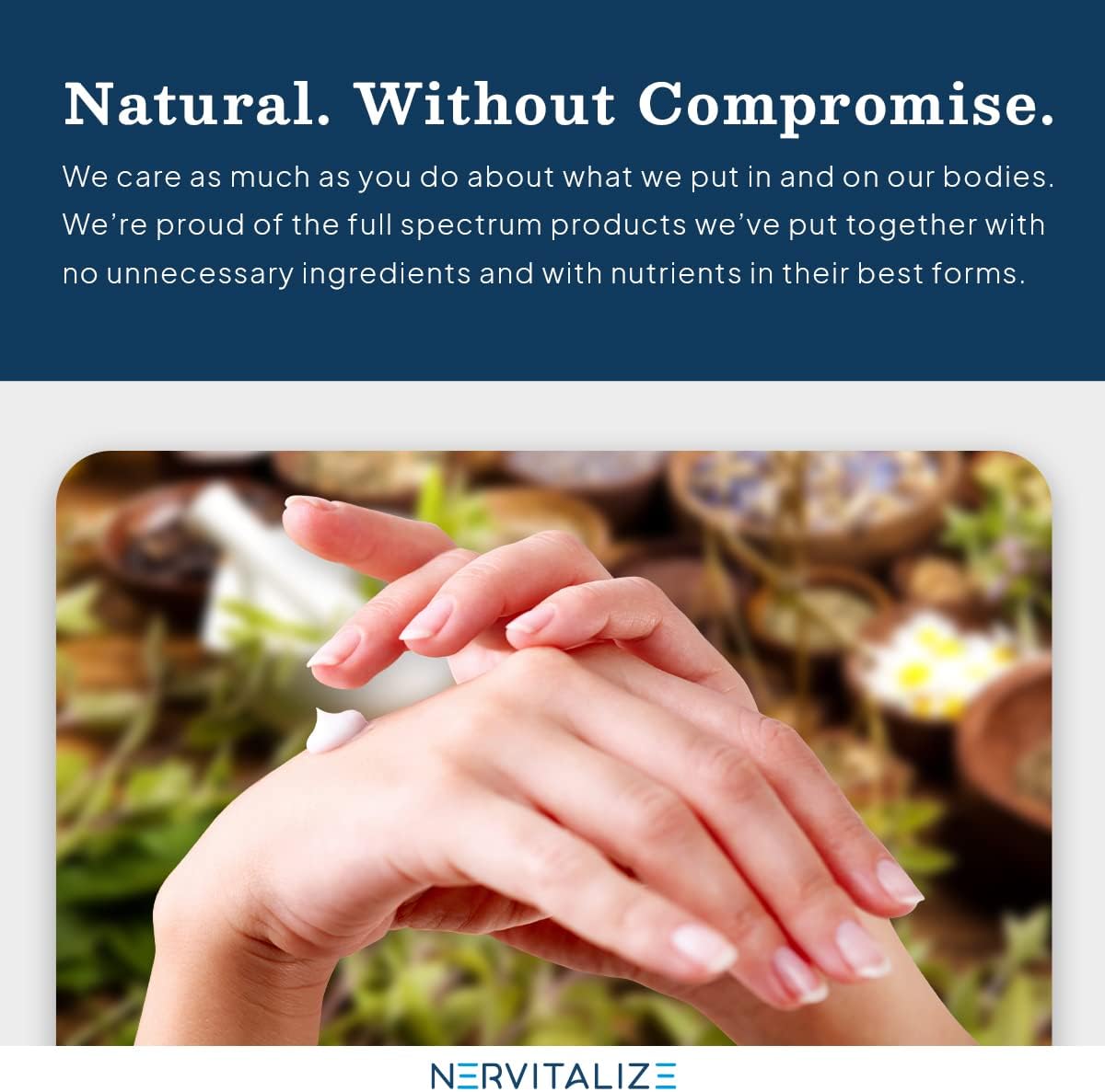 3 fl oz Nervitalize Fast Acting Nerve Pain Relief Cream - Maximum Strength Formula for Neuro Pain Relief and Nerve Nourishment - Made in USA - Espot.com.au