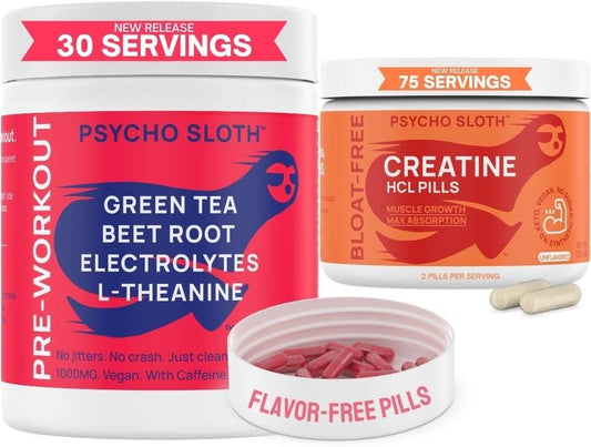 bundle-goba-tea-pre-workout-pills-creatine-hcl---boost-energy-muscle-growth-endurance-no-crash-no-jitters-no-bloat-30-pre-workout-75-creatine-hcl-servings-1