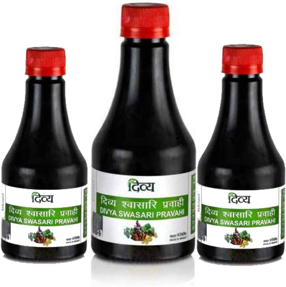 bundle-of-3-patanjali-swasari-pravahi-250ml-bottles---herbal-respiratory-health-support-formula-1