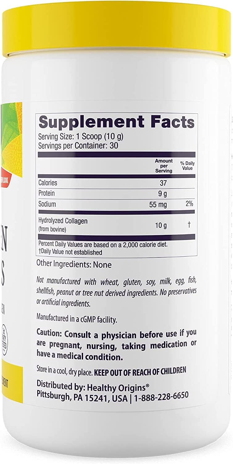 grass-fed-collagen-peptides-powder-for-skin-hair-nails-joints---hydrolyzed-gluten-free-non-gmo---300g-106oz-2