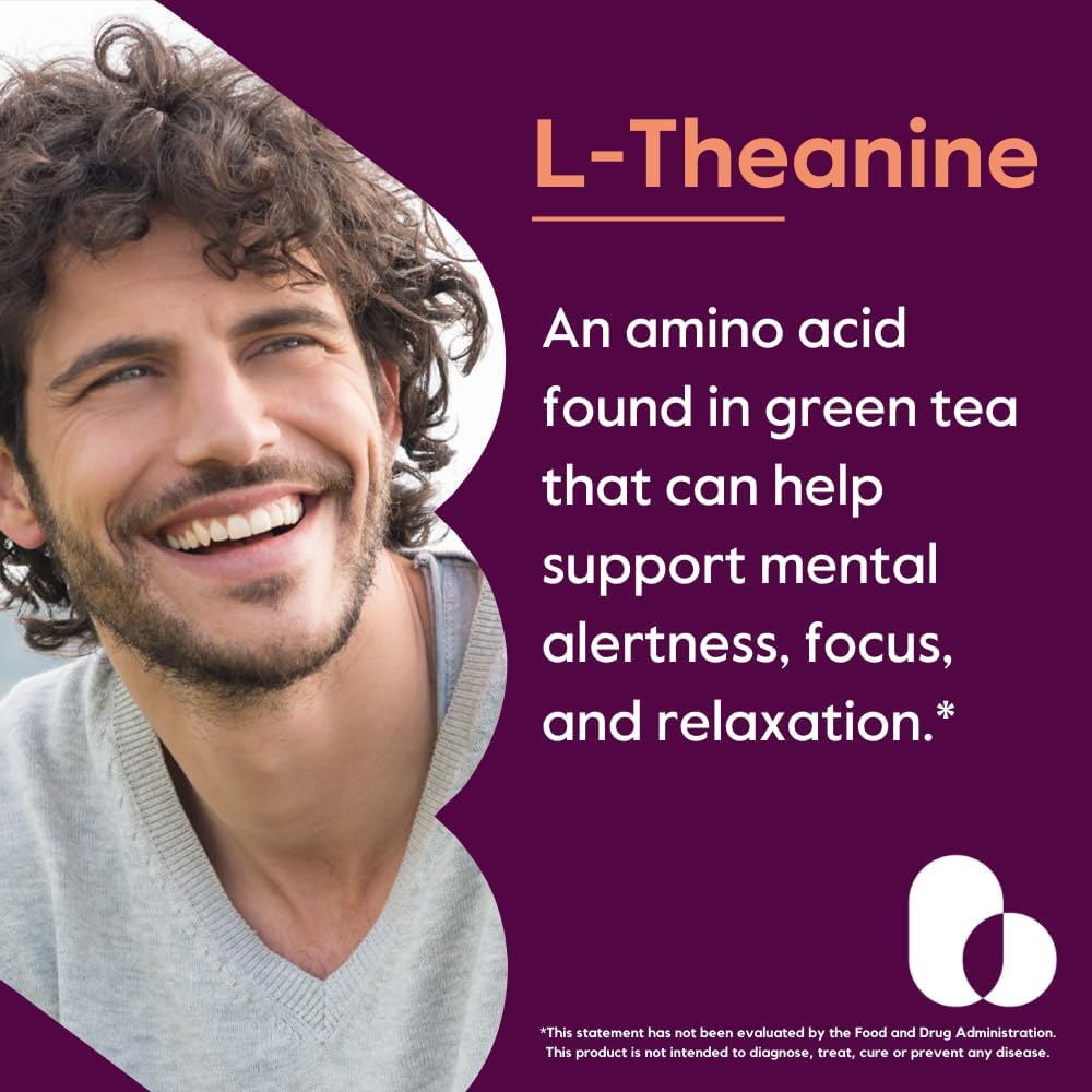 360-vegetarian-capsules-of-bestvite-l-theanine-200mg---vegan-non-gmo-gluten-free---no-stearates---pack-of-120-x-3-4