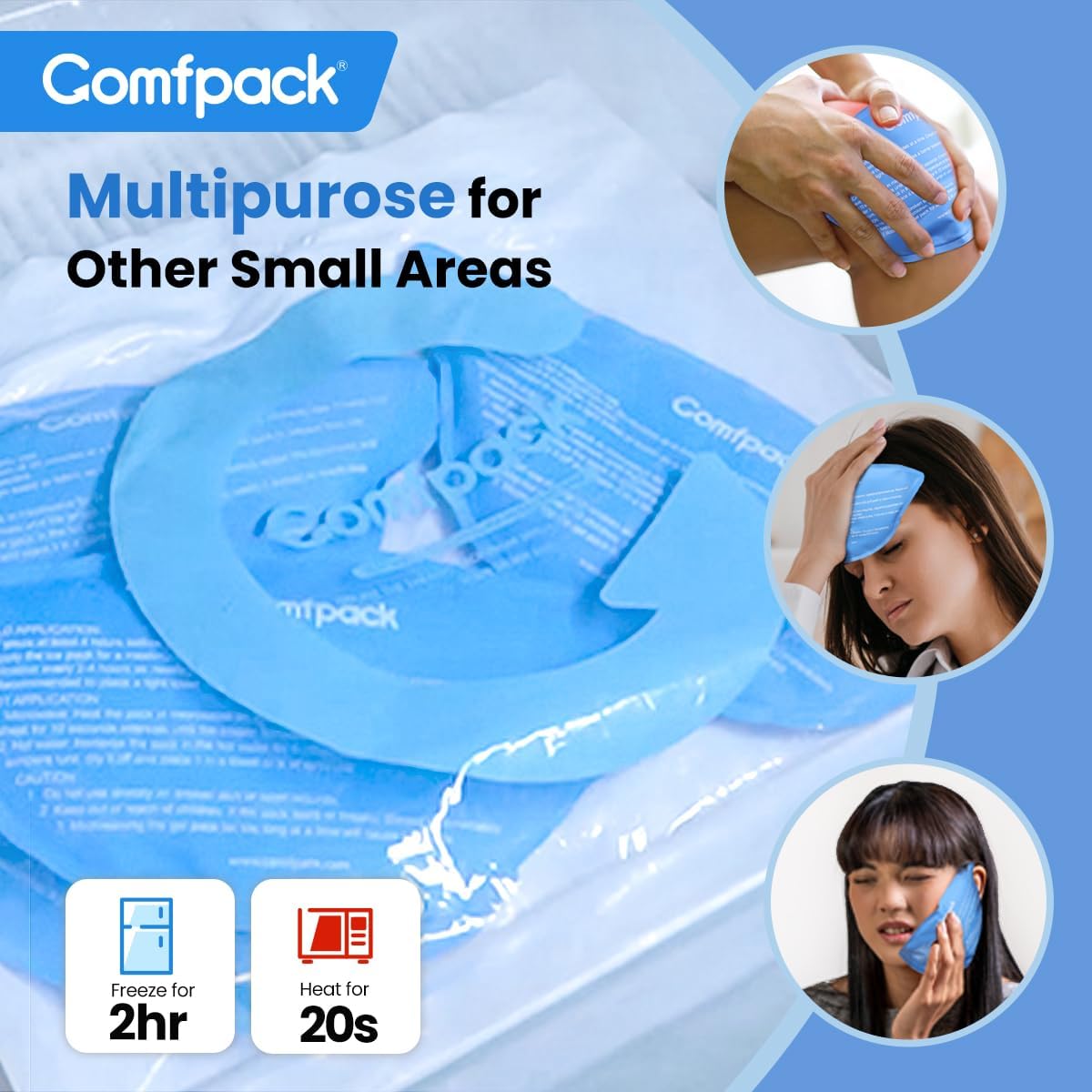 large-face-ice-pack-with-4-reusable-hot-cold-gel-packs-for-tmj-relief-jaw-pain-face-swelling---comfpack-wisdom-teeth-ice-pack-head-wrap-for-oral-pain-cosmetic-injection-tonsillectomy-7