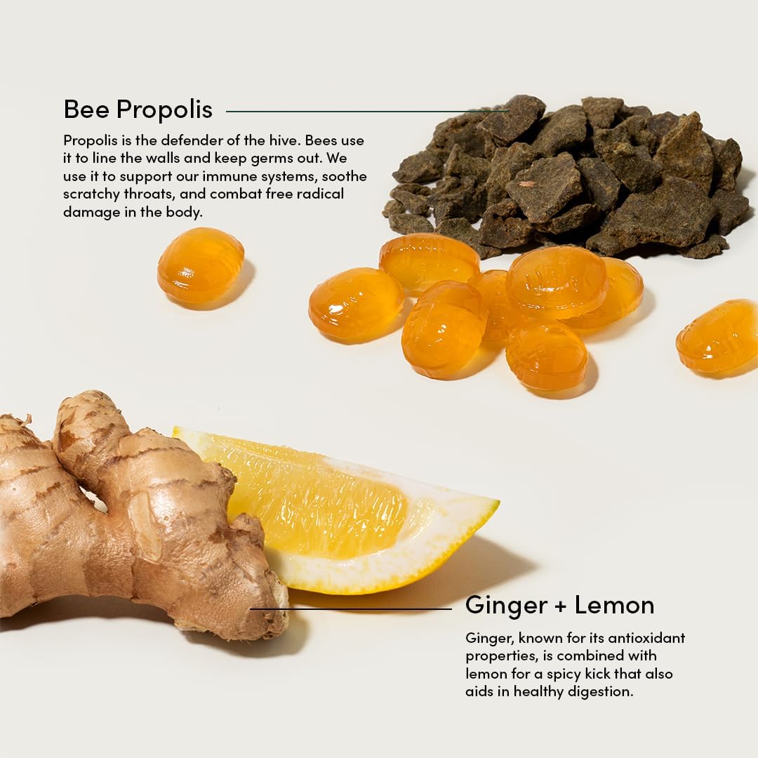 organic-honey-ginger-lemon-cough-drops-with-vitamin-d-zinc-and-propolis---immune-support-throat-lozenges-14-ct-4